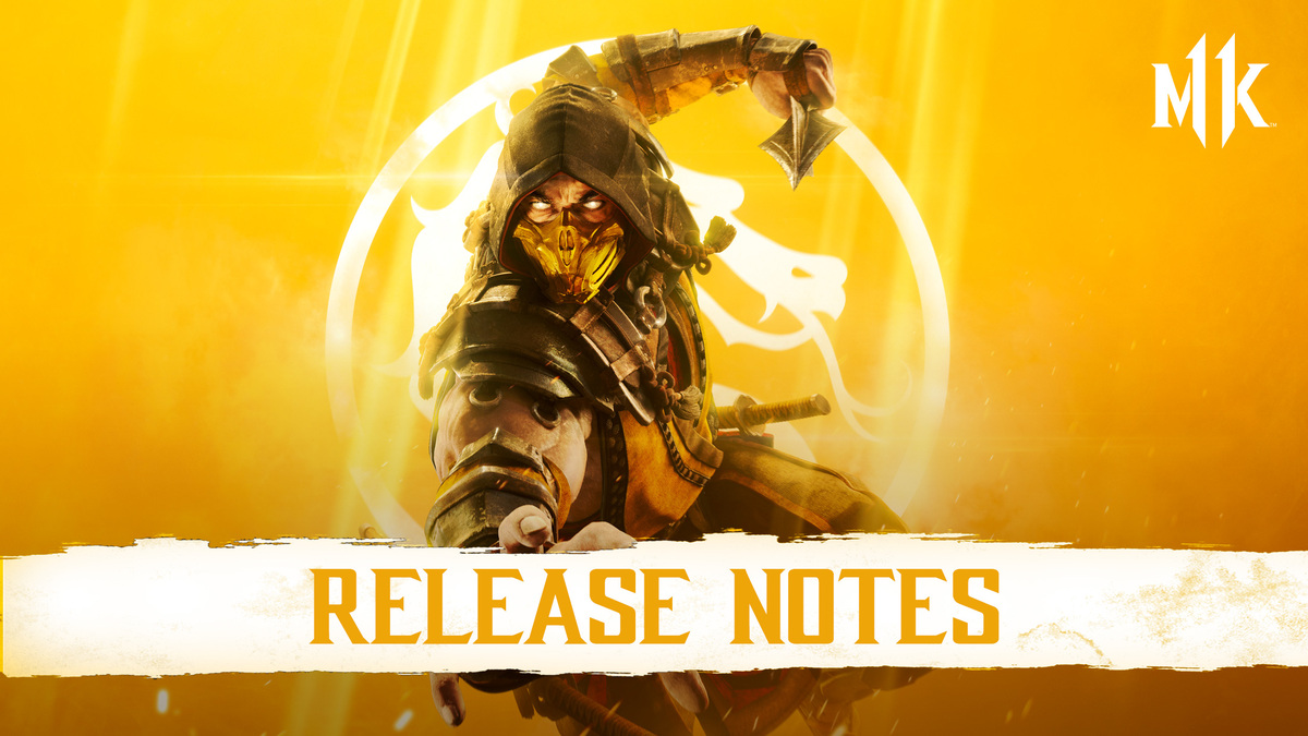 Official Mk11 Ps4xb1 Patch Notes 8719 Mortal Kombat Games 5005