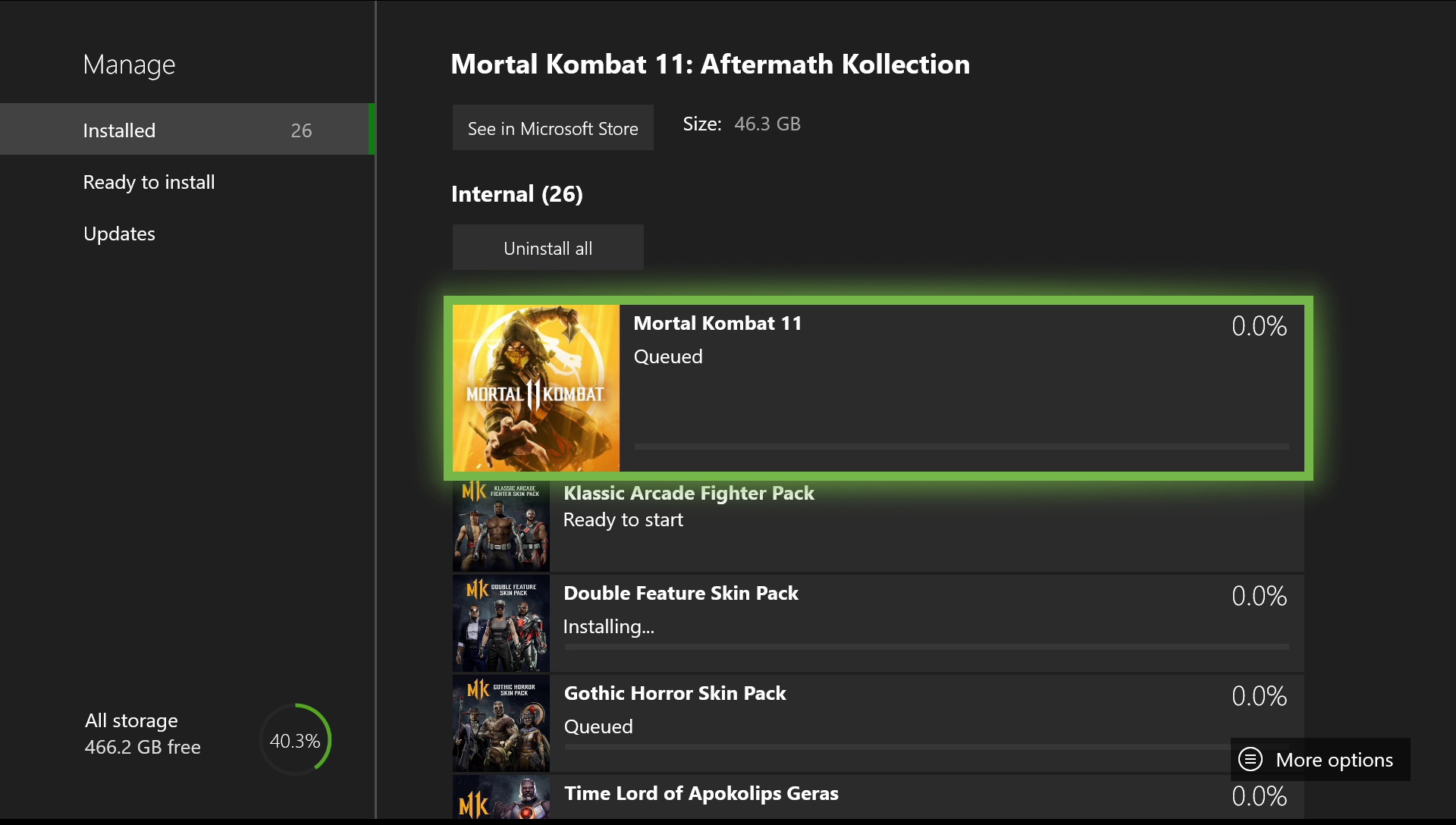 сколько весит mortal kombat 11 steam (120) фото