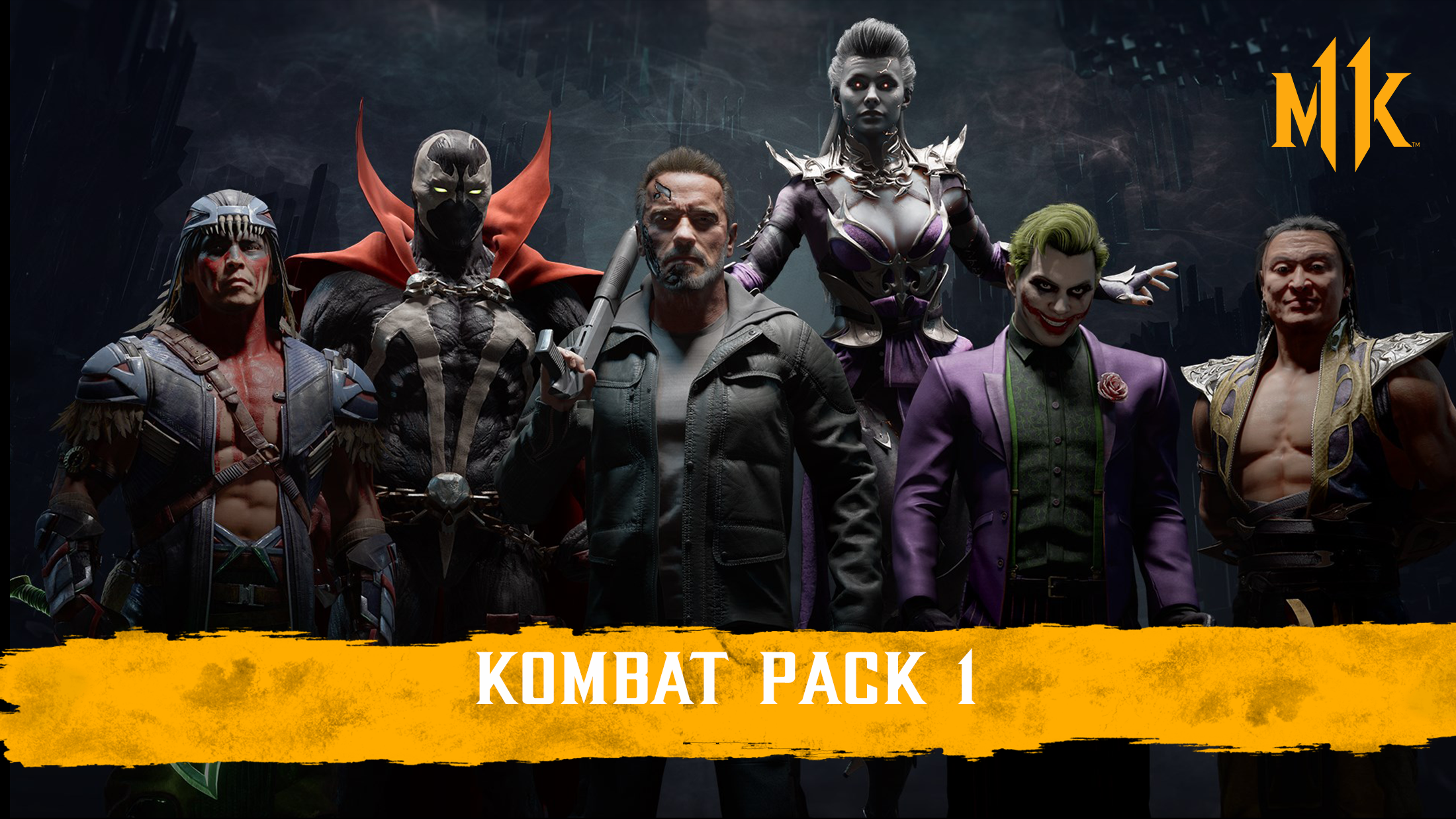 O que está incluído no Pacote de Kombate 1 do Mortal Kombat 11