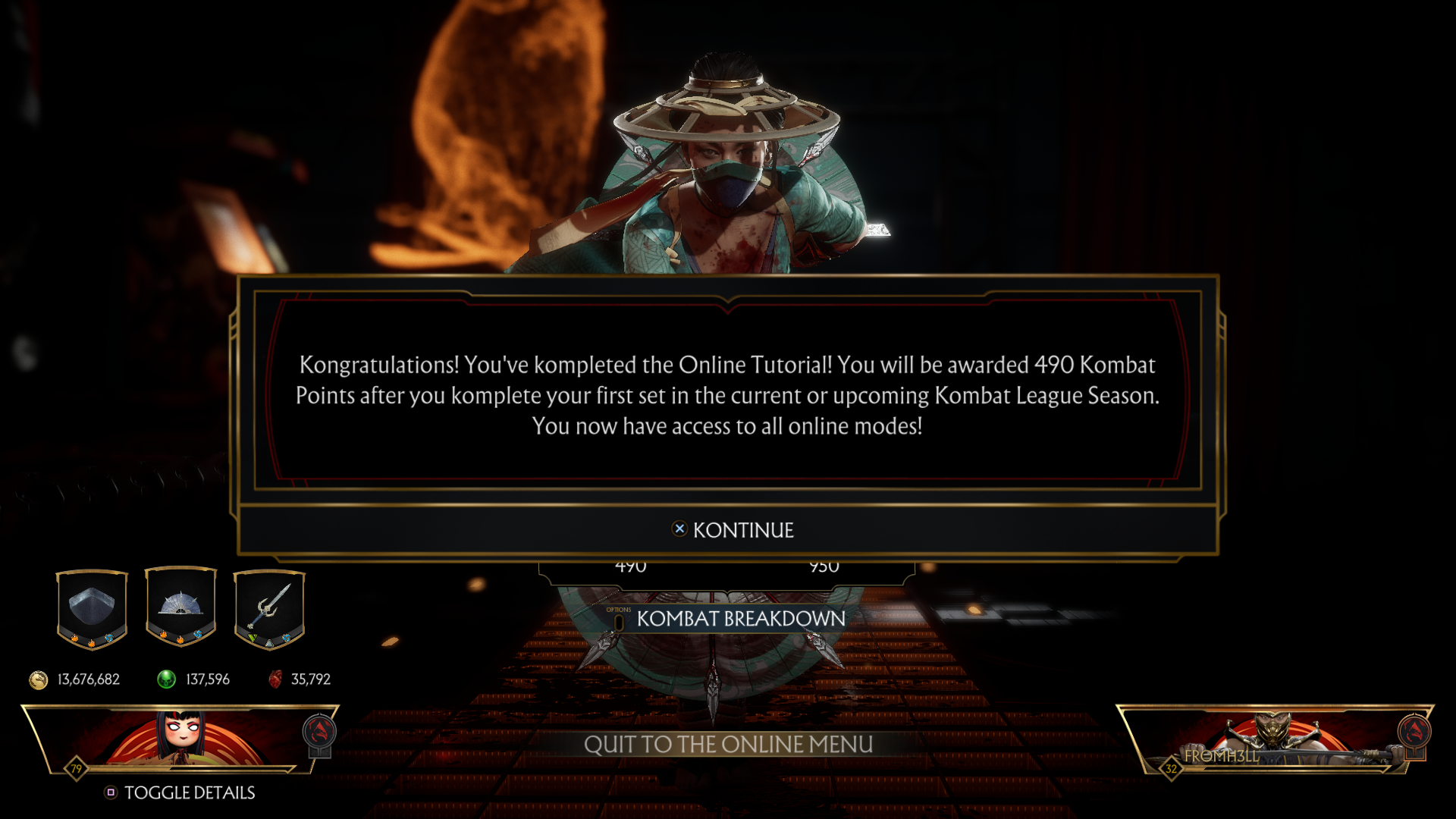 Update: Mortal Kombat Uses “Kombat Pass” for Online Multiplayer, Limited to  One Account