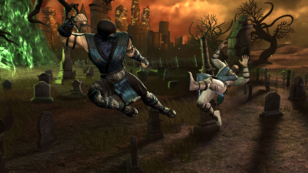 mortal kombat 9 pc split screen